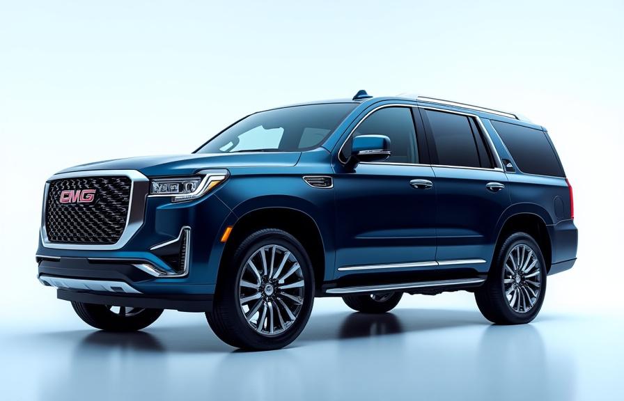 The same SUV, now sparkling clean and polished.